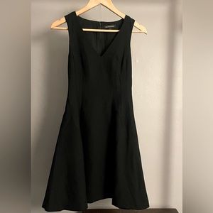 Black A-line dress. Banana Republic size 2